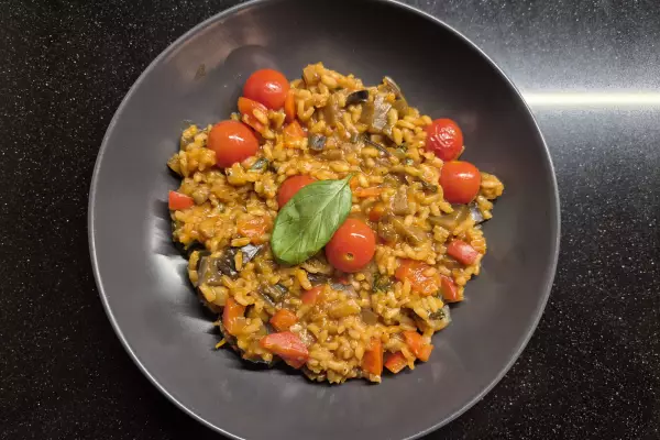 Tomaten risotto